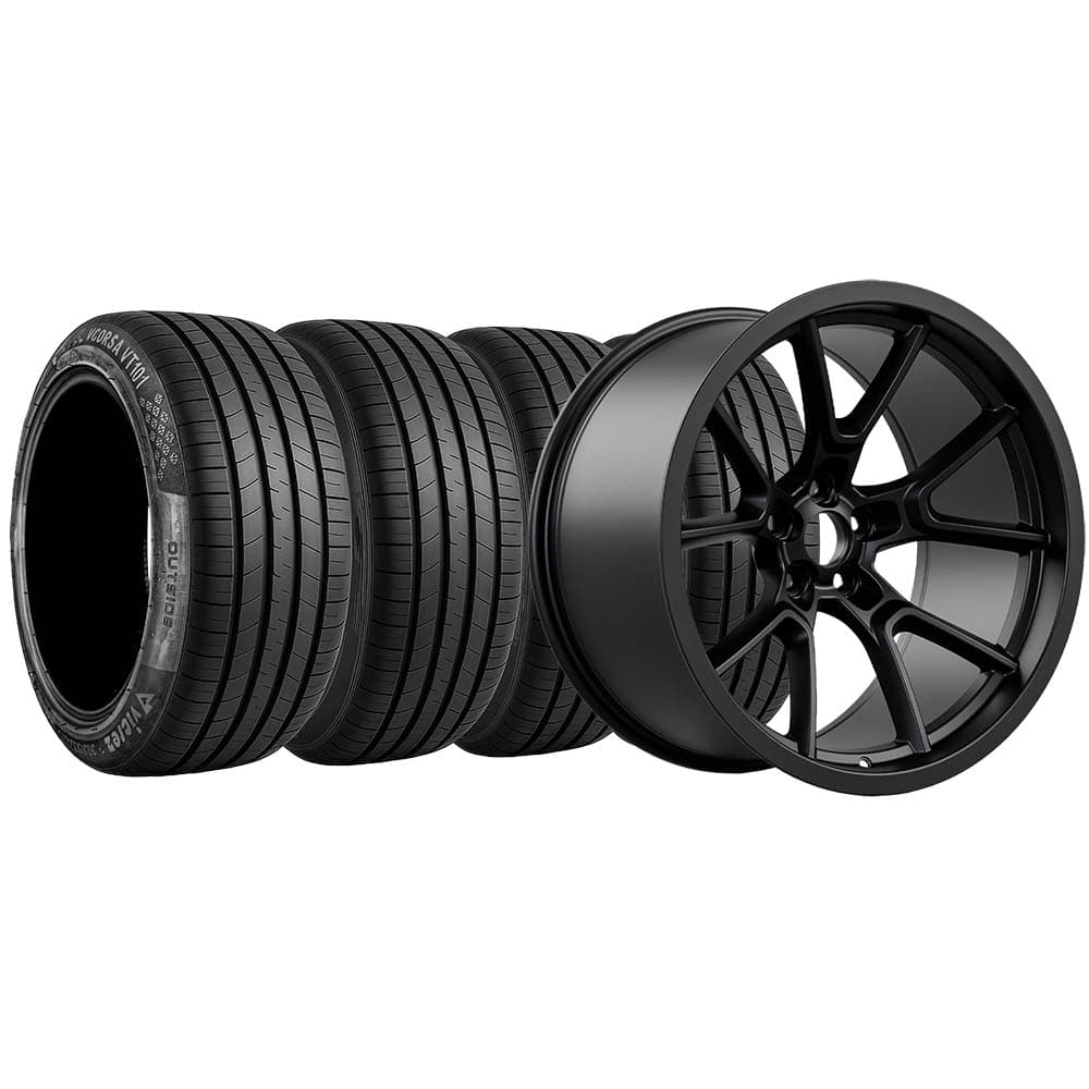 20x11 Redeye Demon Style Widebody Wheels & Vicrez Performance VCORSA 305/35ZR20 All Season VT101 Tire Package vzn124274 | Dodge Challenger 2008-2024