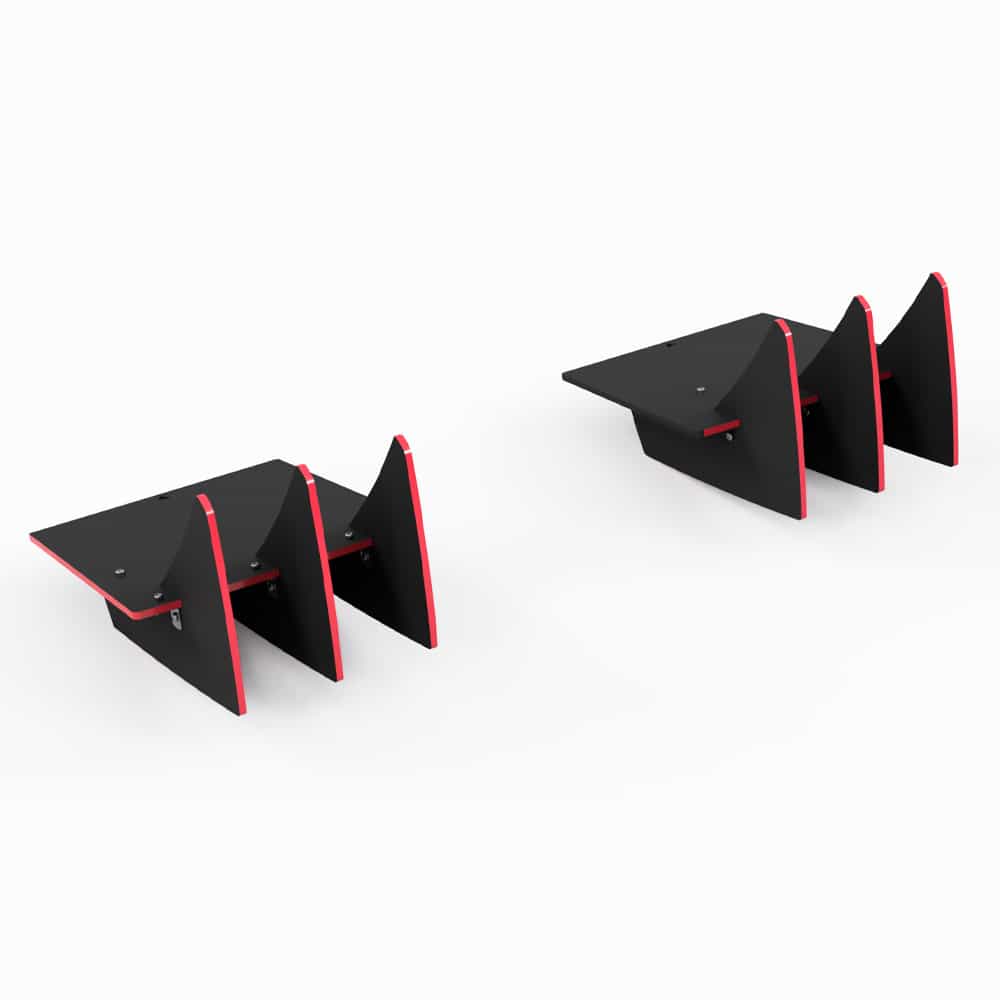 Vicrez Genali VR2 Rear Diffuser vz104332 | Toyota GR Corolla 2023-2026