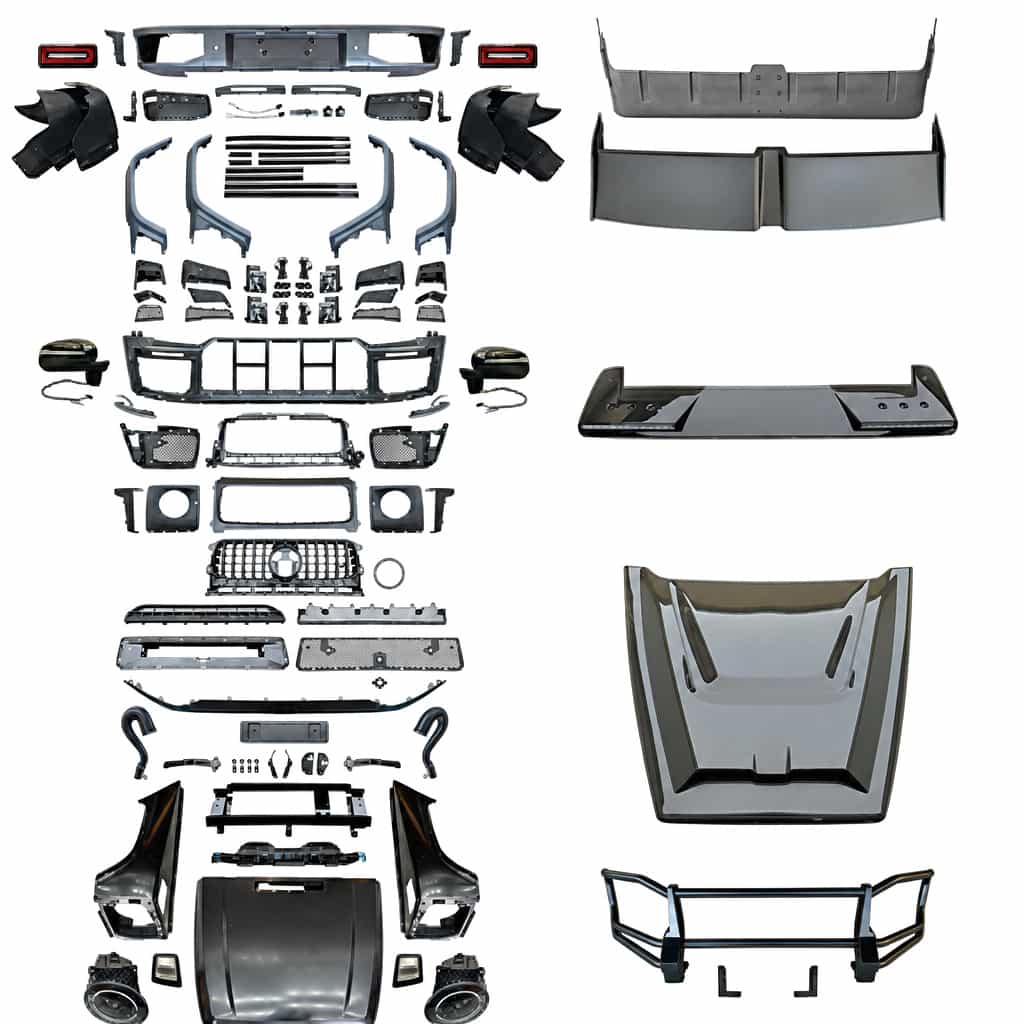 Vicrez 2025 BRS Style (Widebody Full Package) Conversion Kit vz112779 | Mercedes-Benz G-Class (W463) 2002-2018