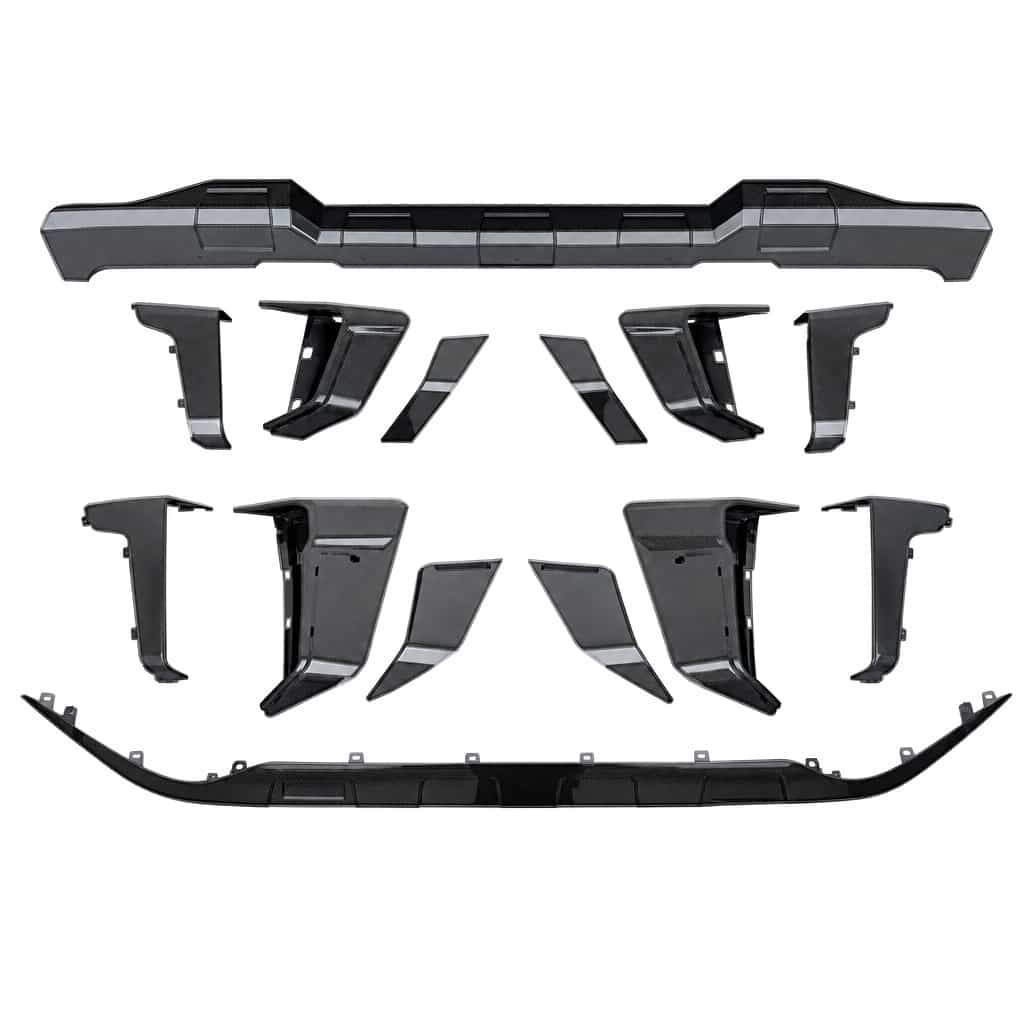 Vicrez 2025 Widestar Style Dry Carbon Carbon Trim Kit vz112802 | Mercedes-Benz G-Class (W464/W465) 2019-2026