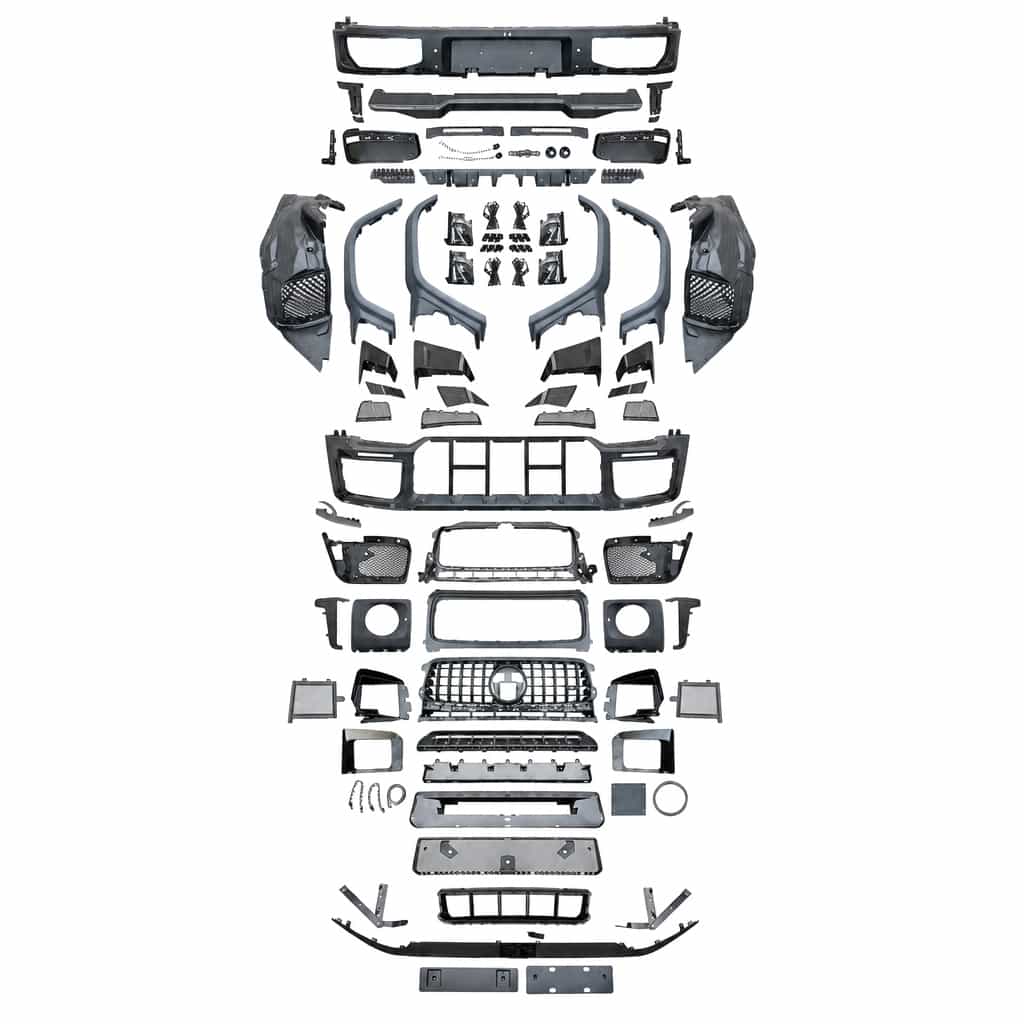 Vicrez 2025 Widestar Style (w/ Dry Carbon) Conversion Kit vz112796 | Mercedes-Benz G-Class (W464) 2019-2024