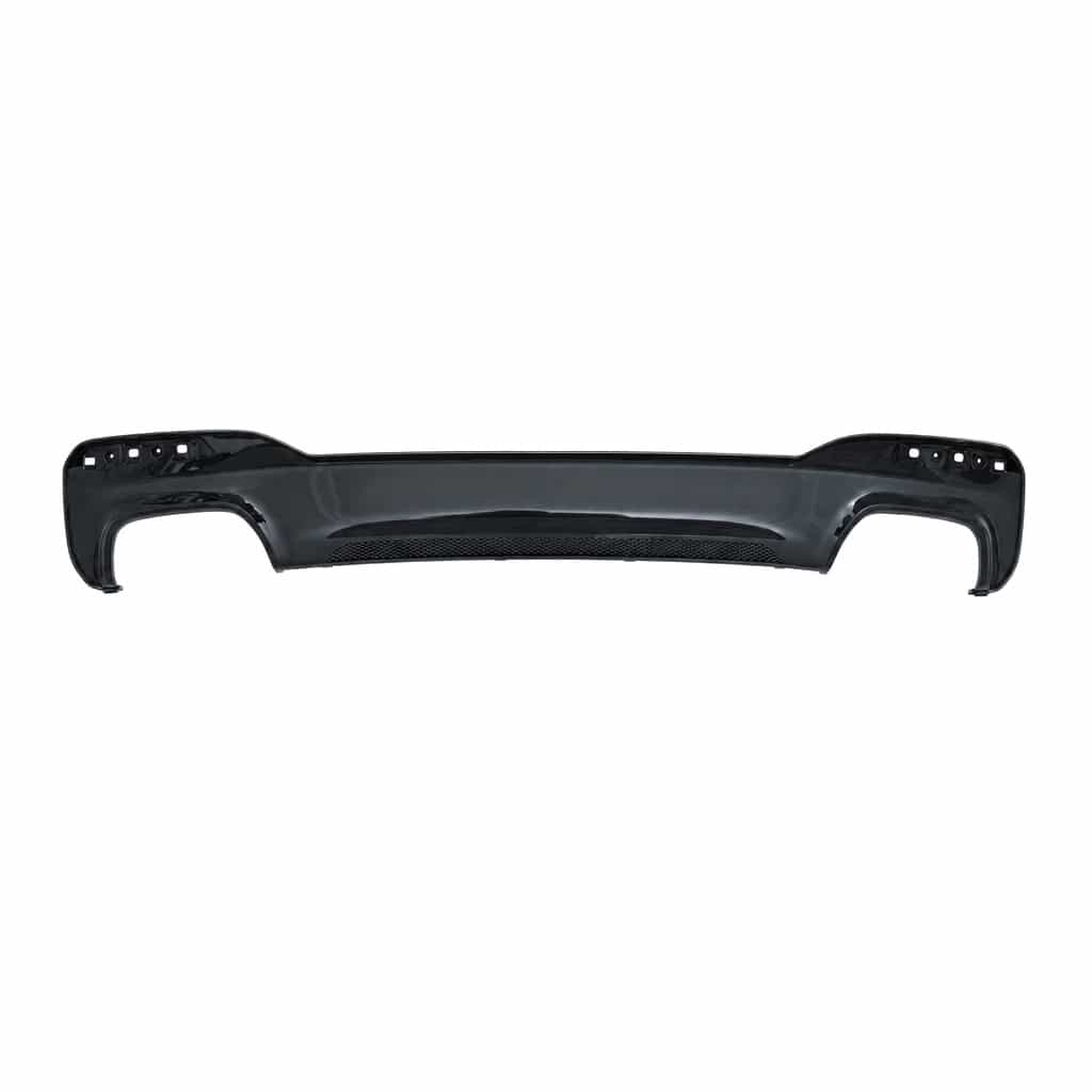 Vicrez 550i Rear Diffuser Gloss Black vz105877 | BMW G30/G38 2017-2023