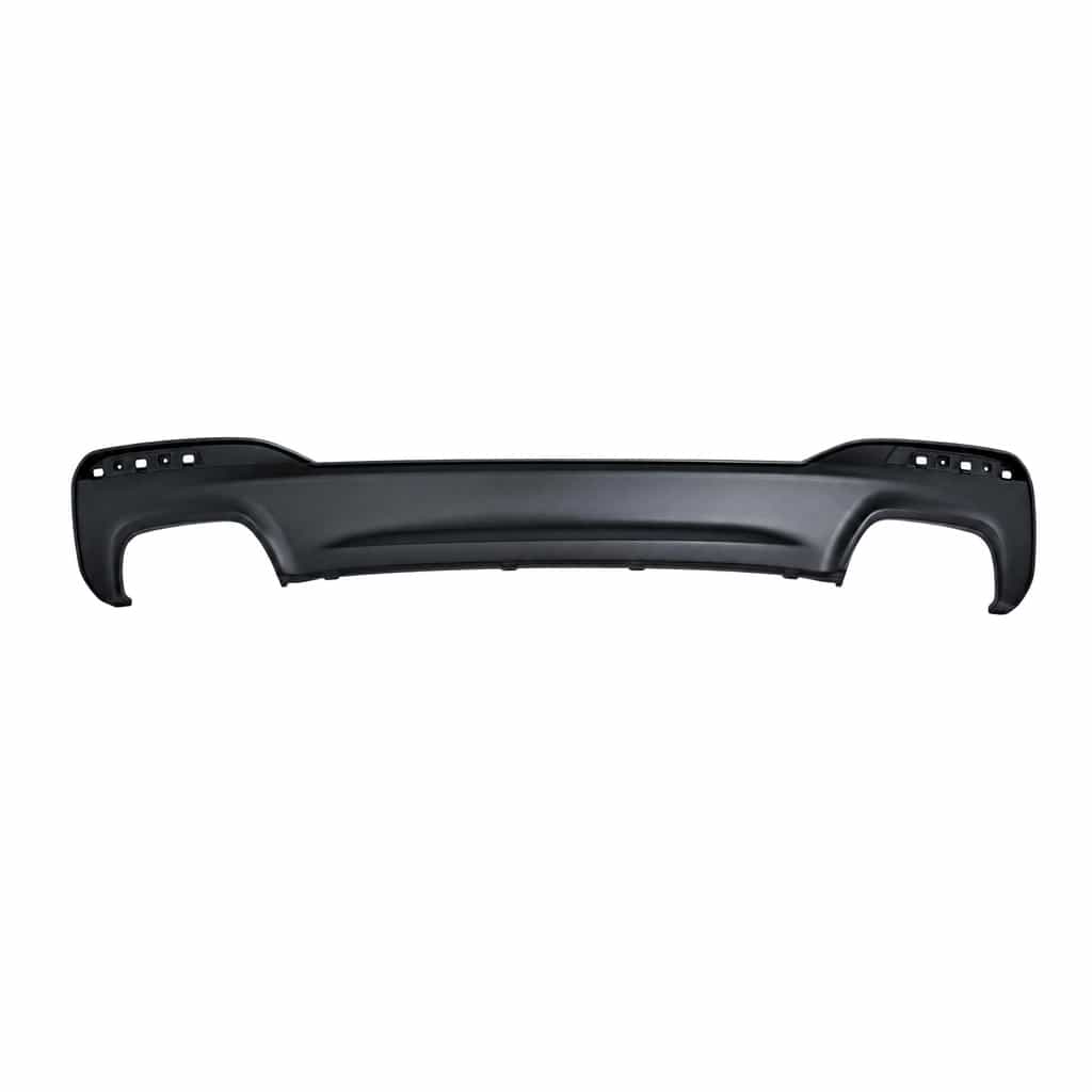 Vicrez 550i Rear Diffuser Matte Black vz105876 | BMW G30/G38 2017-2023