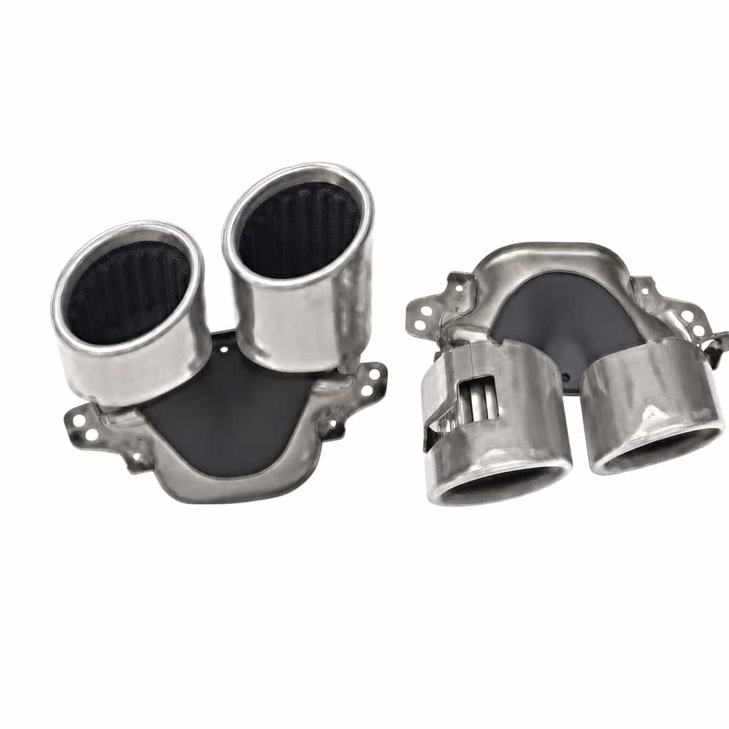 Vicrez A45 Tail Pipe Silver vz106087 | Mercedes-Benz A Class W177 2019-2025