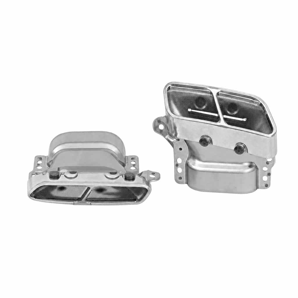 Vicrez A45 Tail Pipe Silver vz106104 | Mercedes-Benz CLA Class W117 2013-2018