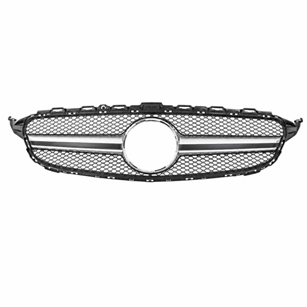 Vicrez AMG Grille Silver vz106136 | Mercedes-Benz C Class 2015-2017