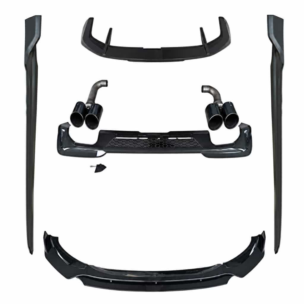 Vicrez Black Knight Aero Kit Gloss Black vz105966 | BMW G01 2018-2020
