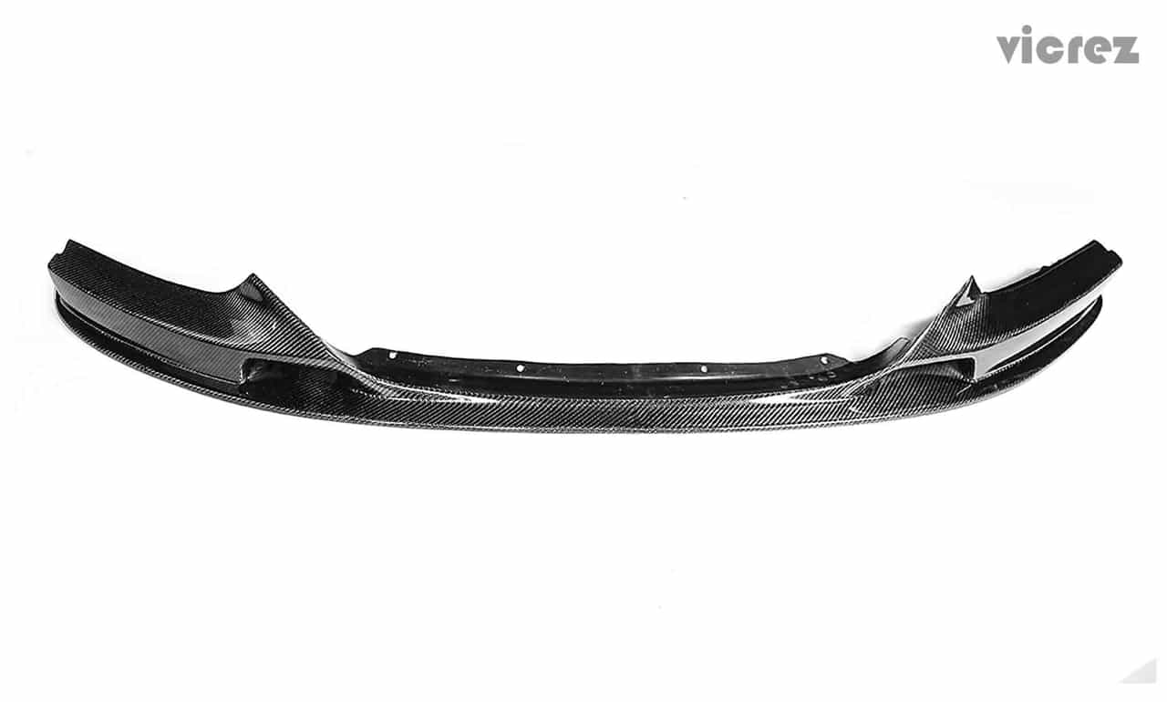Vicrez VZ1 Carbon Fiber Front Lip vz100416 | BMW 2 Series F22 F23 M-Sport 2014-2019