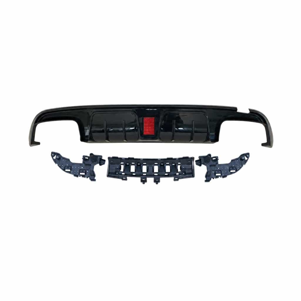 Vicrez Brabus Rear Diffuser Black vz106173 | Mercedes-Benz C Class 2015-2021