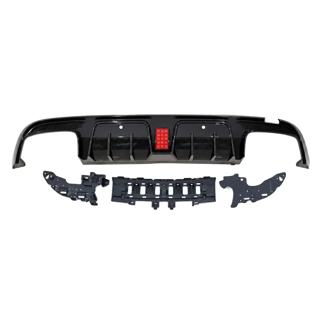 Vicrez Brabus Rear Diffuser Carbon Look vz106174 | Mercedes-Benz C Class 2015-2021
