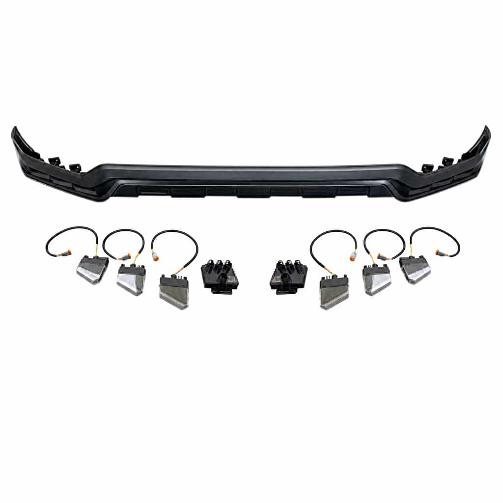 Vicrez BRS Style w/ LED Front Lip vz112810 | Mercedes-Benz G-Class (W465) G63 2025-2026