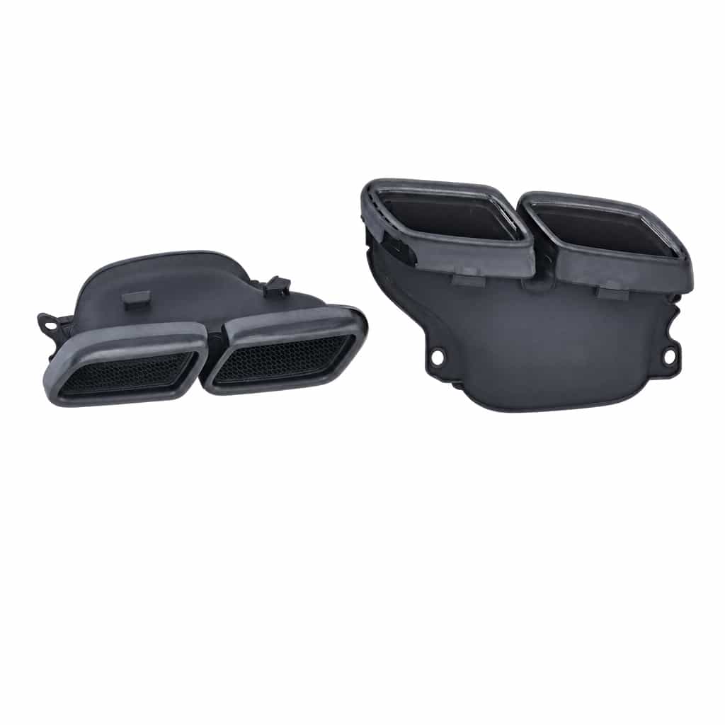 Vicrez C63 AMG Style Exhaust Tips vz112695 | Mercedes-Benz C-Class (W205) 2015-2021