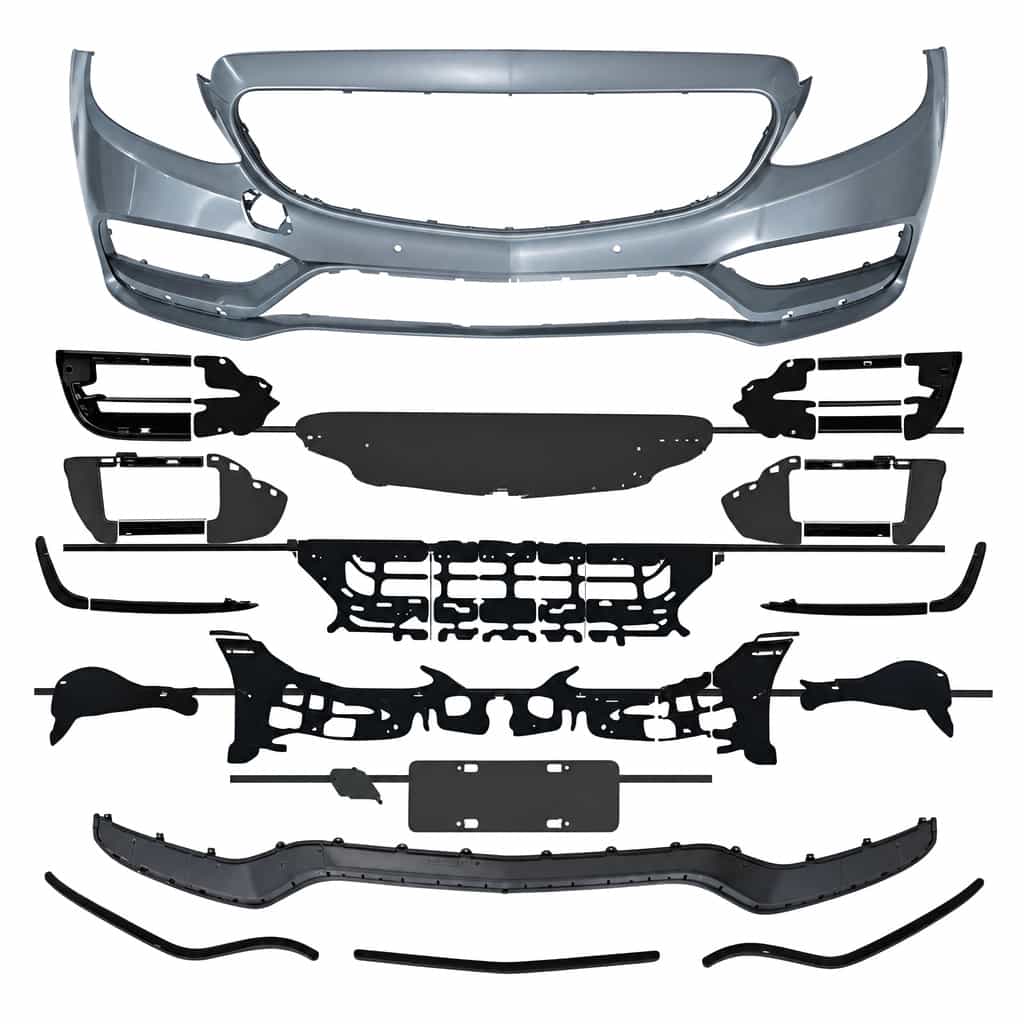 Vicrez C63 Front Bumper vz106165 | Mercedes-Benz C Class W205/C205 2015-2021