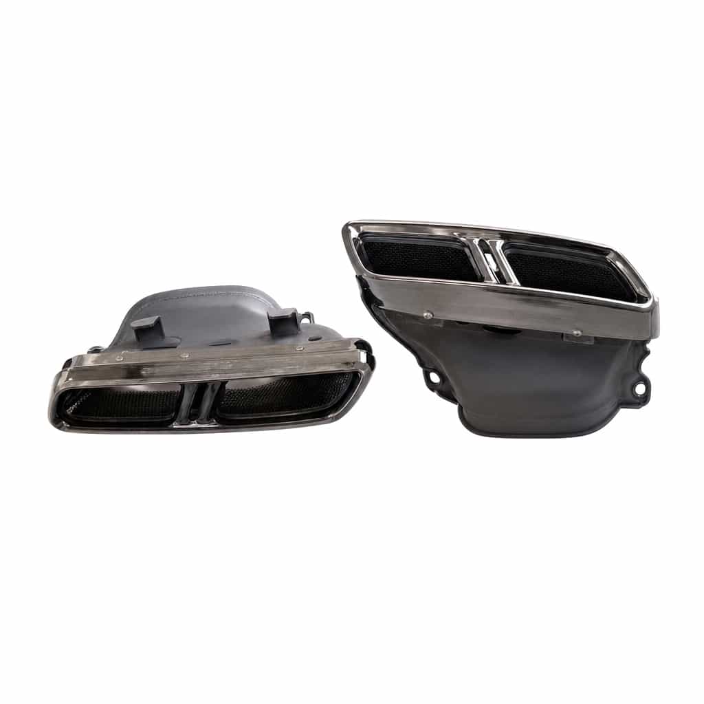 Vicrez C63S Tail Pipe Black vz106164 | Mercedes-Benz C Class W205/C205 2015-2021