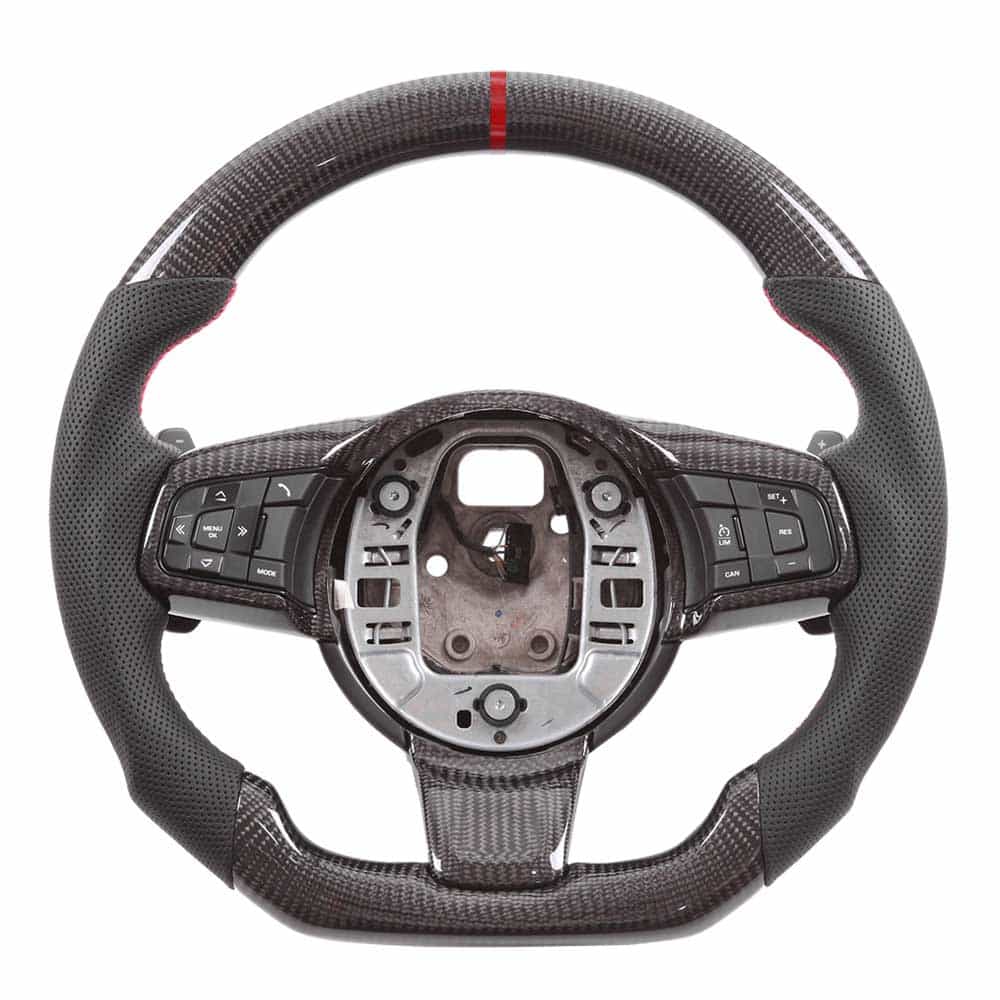 Vicrez Carbon Fiber OEM Steering Wheel vz104937 | Jaguar F-Type 2014-2020