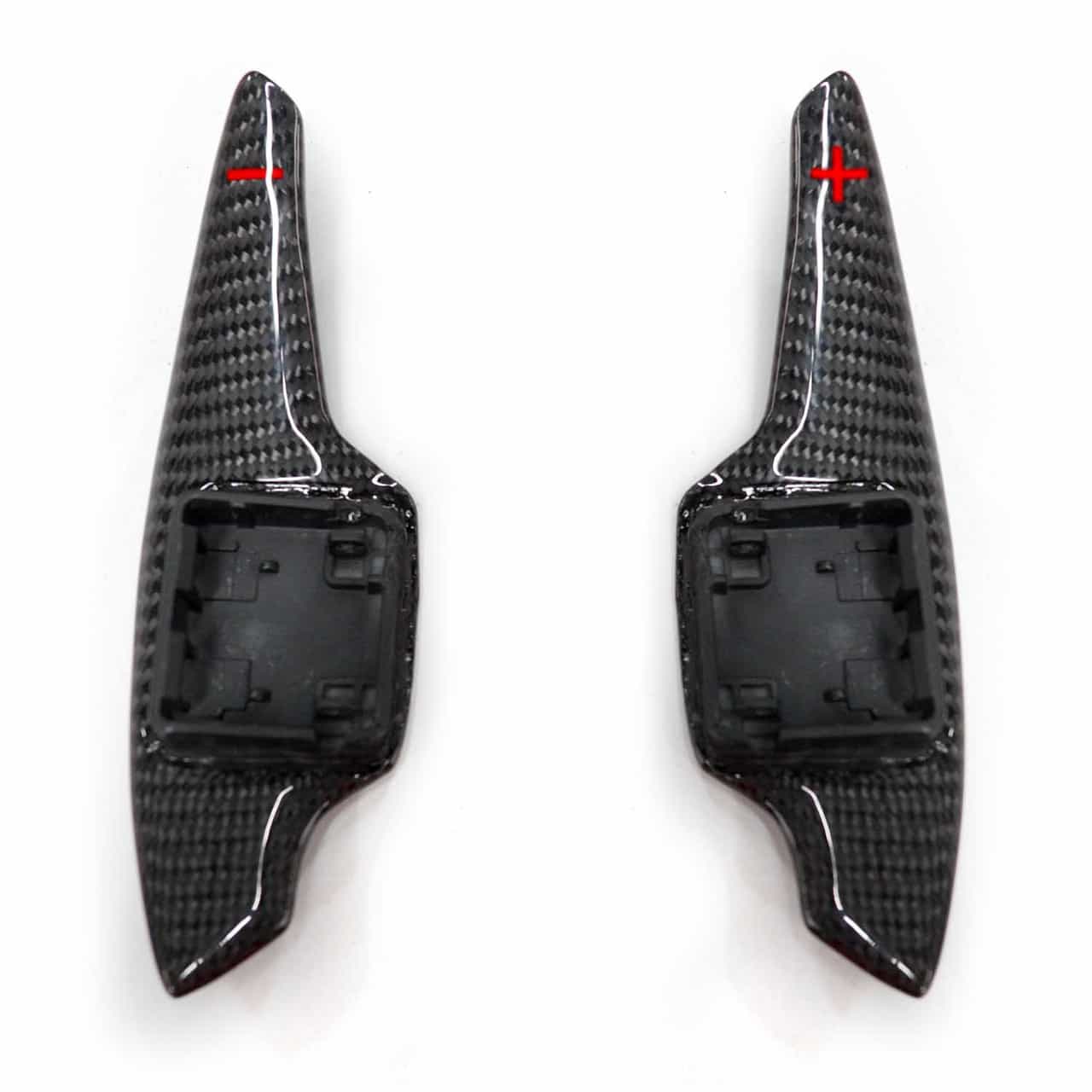 Vicrez Carbon Fiber Paddle Shifters vz102237 | Chevrolet Corvette C8 2020-2026