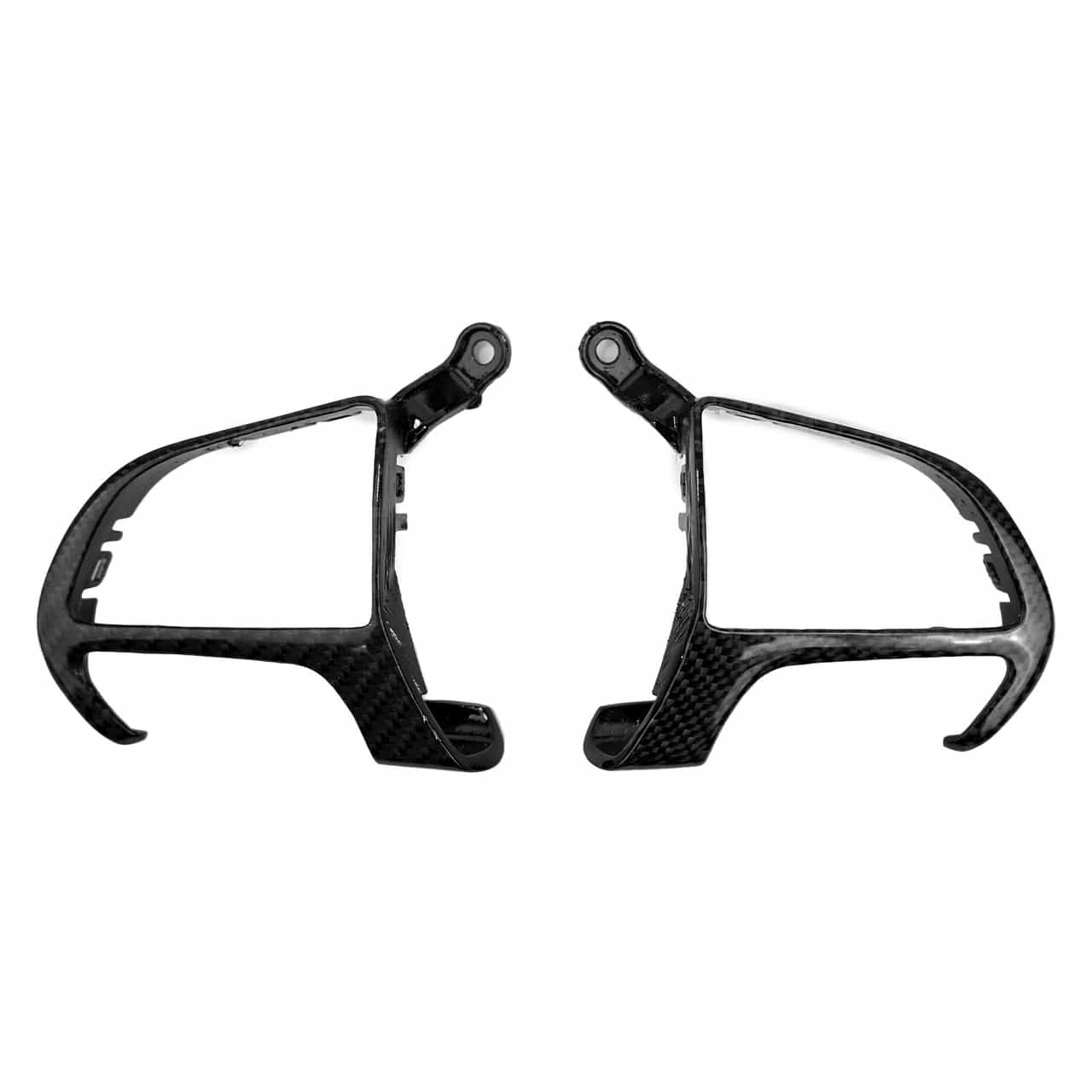 Vicrez Forged Carbon Fiber Steering Wheel Center Trim vz101277FC | Dodge Challenger/Charger/Durango 2015-2026