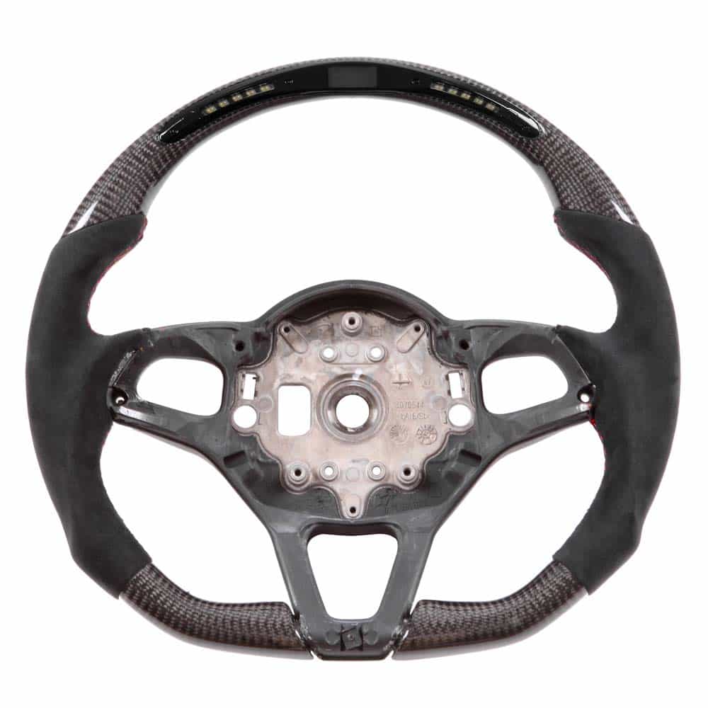 Vicrez Carbon Fiber Steering Wheel + LED Dash vz104946 | McLaren 570GT