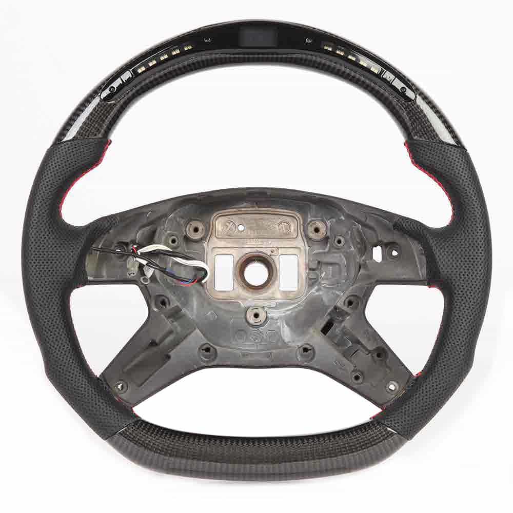 Vicrez Carbon Fiber Steering Wheel + LED vz105165 | Mercedes-AMG GLA 2013-2020