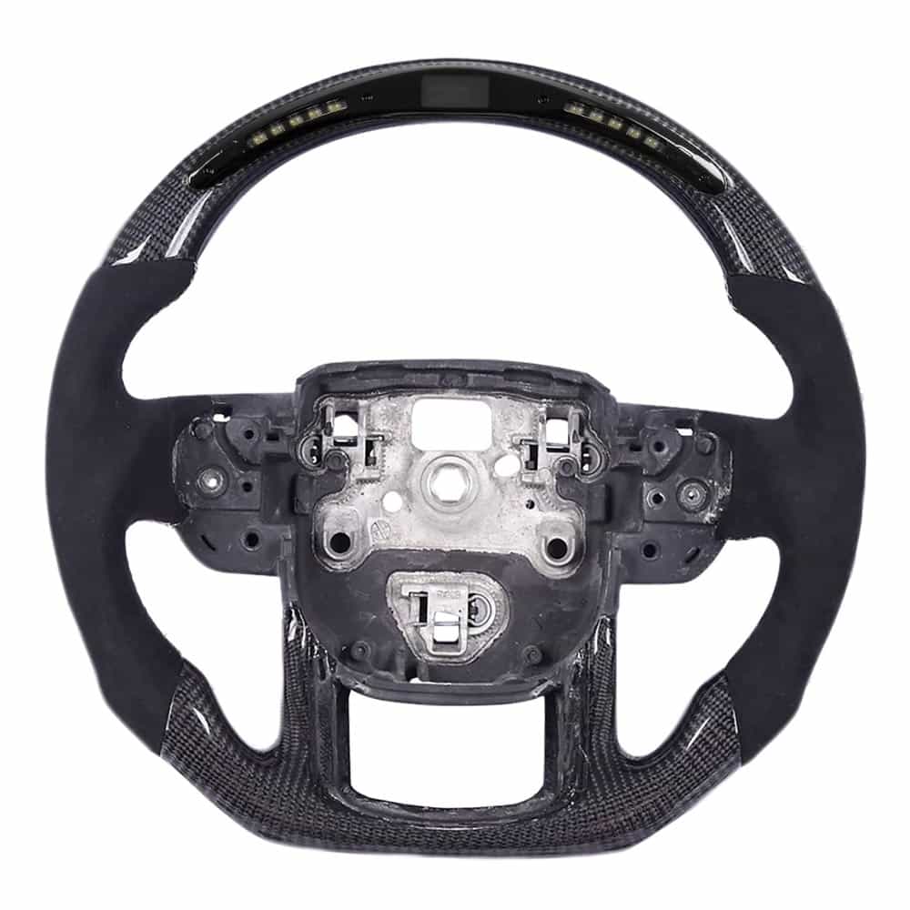 Vicrez Carbon Fiber Steering Wheel+ LED vz101446 | Range Rover 2018-2022