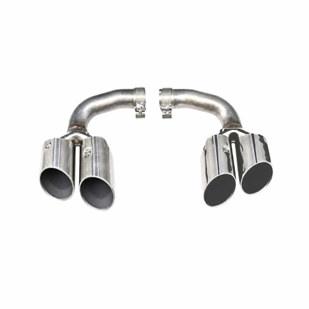 Vicrez Cayenne S Tail Pipe Matte Silver vz106510 | Porsche Cayenne 2017-2024