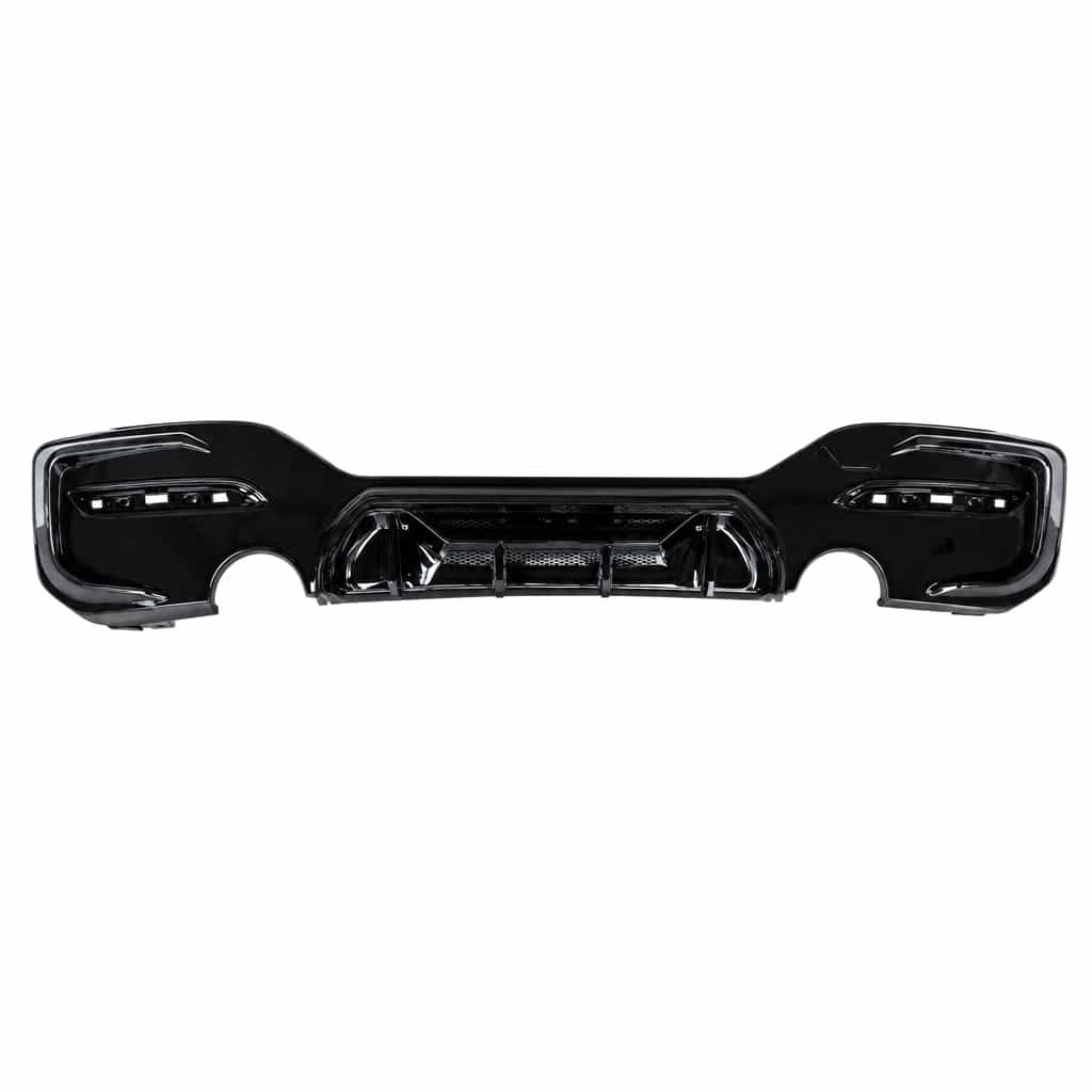 Vicrez Competition Rear Diffuser Gloss Black vz105540 | BMW F20 LCI 2015-2019