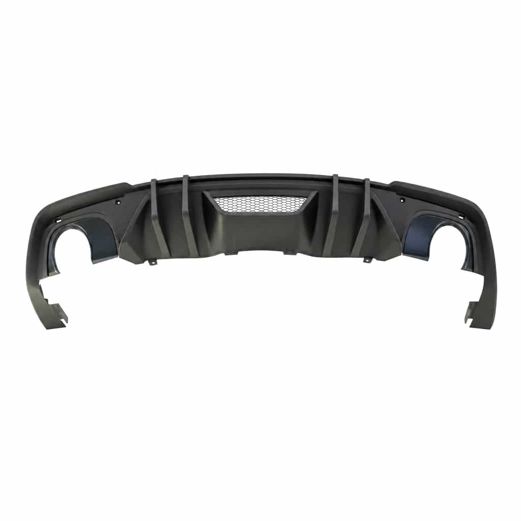 Vicrez Competition Rear Diffuser Single Outlet vz105323 | Ford Mustang 2018-2023