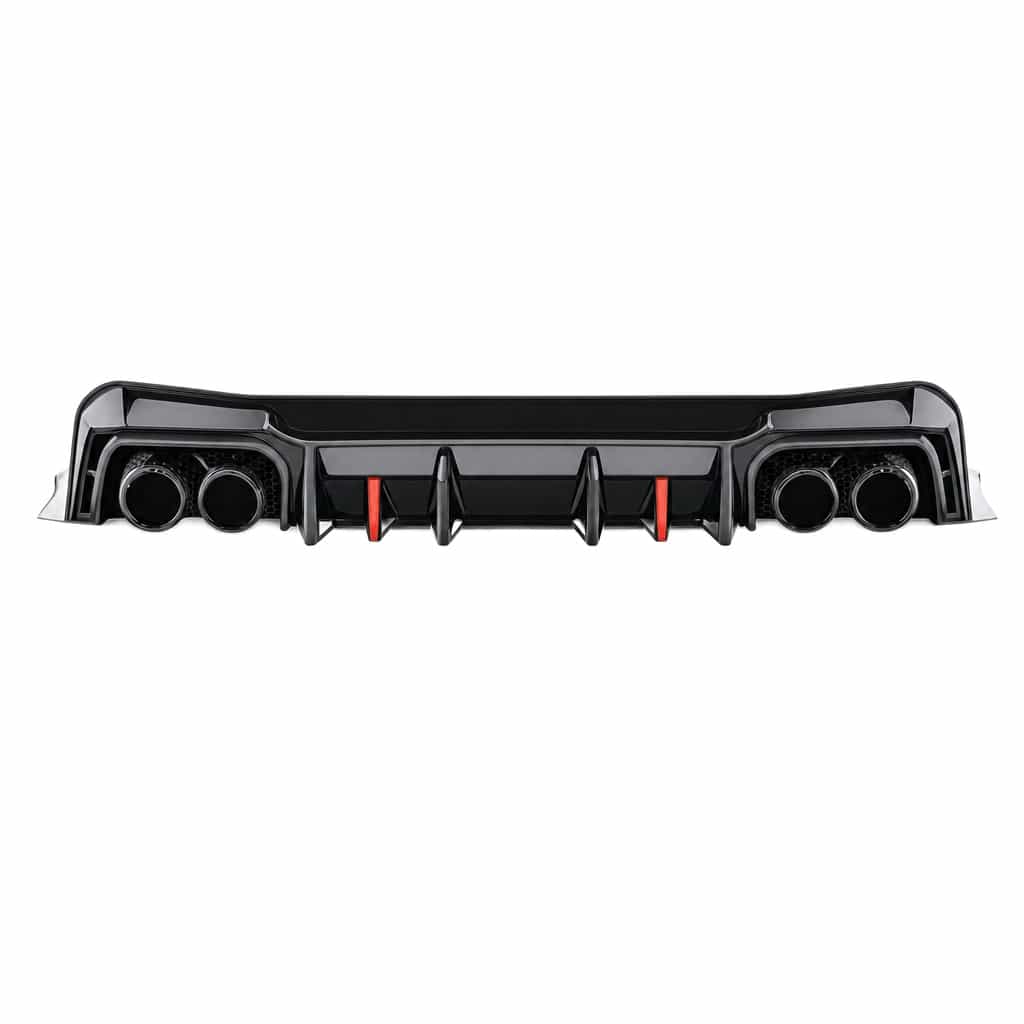Vicrez Competition Style w/ Tips Rear Diffuser vz112666 | BMW X5 (G05 LCI) M-Tech Bumper 2023-2026
