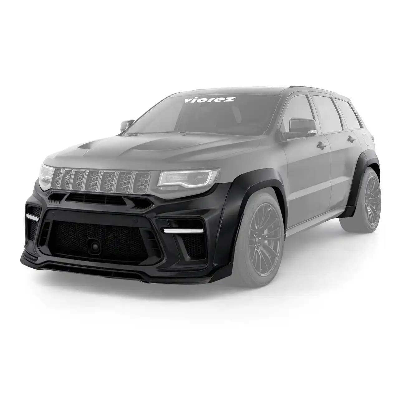Vicrez Complete Widebody Kit Demon Style vz112486 | Jeep Grand Cherokee SRT 2012-2021
