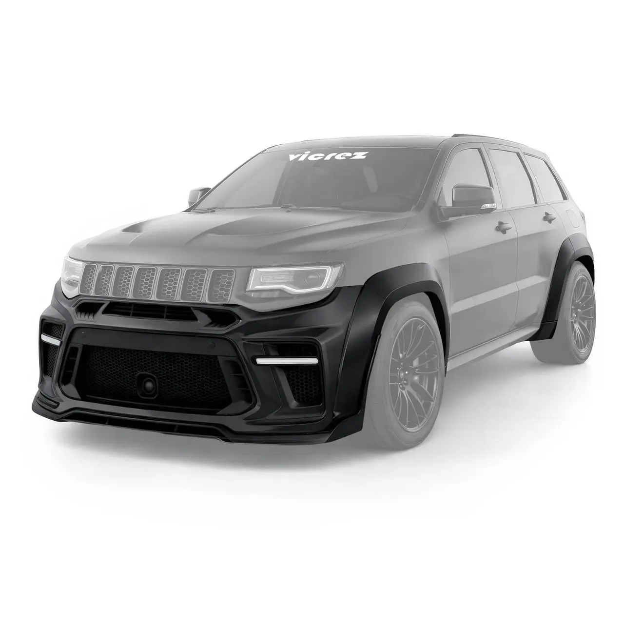 Vicrez Complete Widebody Kit Demon Style vz112486 | Jeep Grand Cherokee SRT 2012-2021