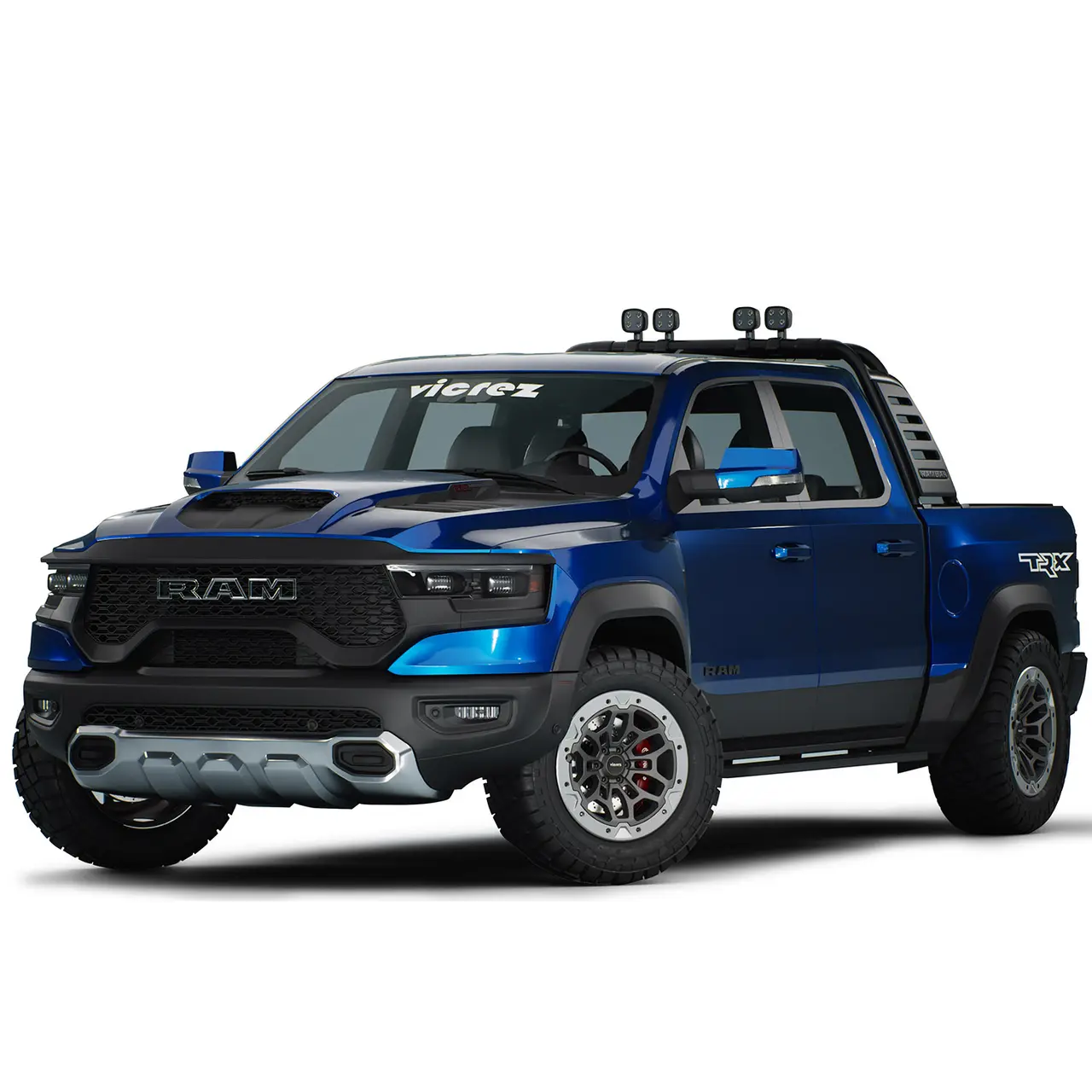 Vicrez Conversion Kit TRX Style vz101922 | Dodge RAM 1500 2019-2025