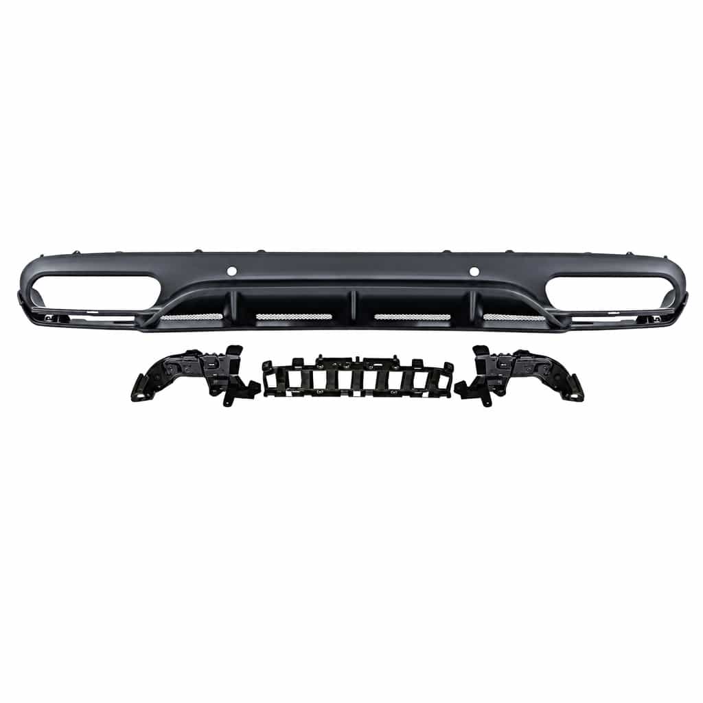 Vicrez Coupe Edition 1 Rear Diffuser Gloss Black vz106159 | Mercedes-Benz C Class C63 2015-2021
