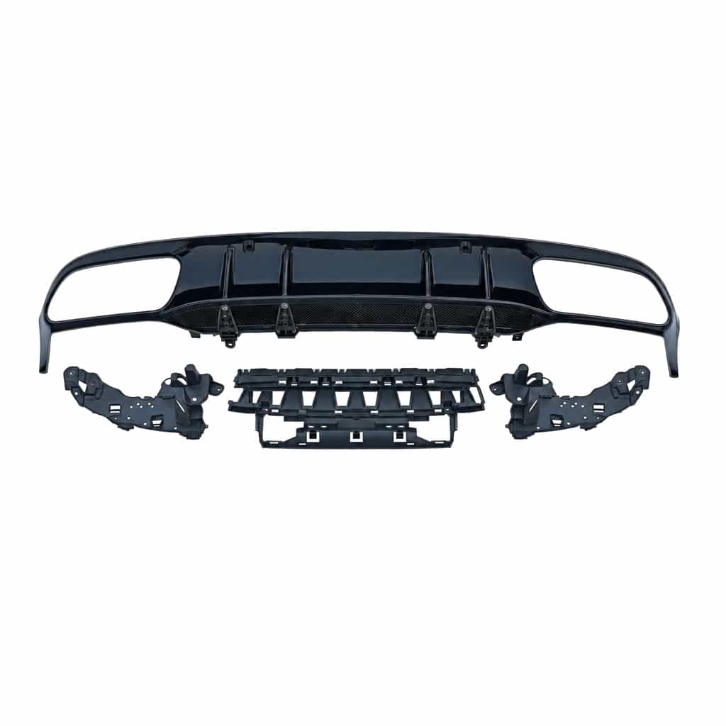 Vicrez Coupe Rear Diffuser Black vz106179 | Mercedes-Benz C Class C63 2015-2021