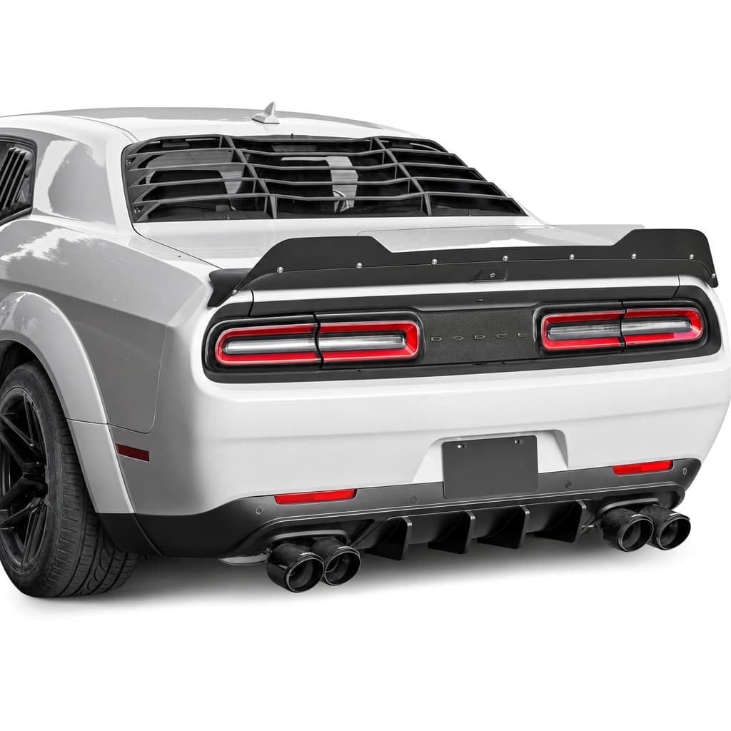 Vicrez CP Style Rear Diffuser vz102491 | Dodge Challenger 2015-2023