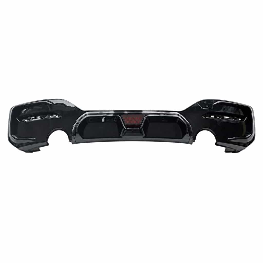 Vicrez CS Rear Diffuser M-Tech Gloss Black vz105549 | BMW F20 LCI 2015-2019