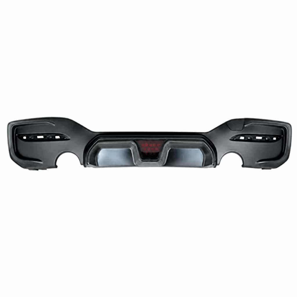 Vicrez CS Rear Diffuser M-Tech Matte Black vz105548 | BMW F20 LCI 2015-2019