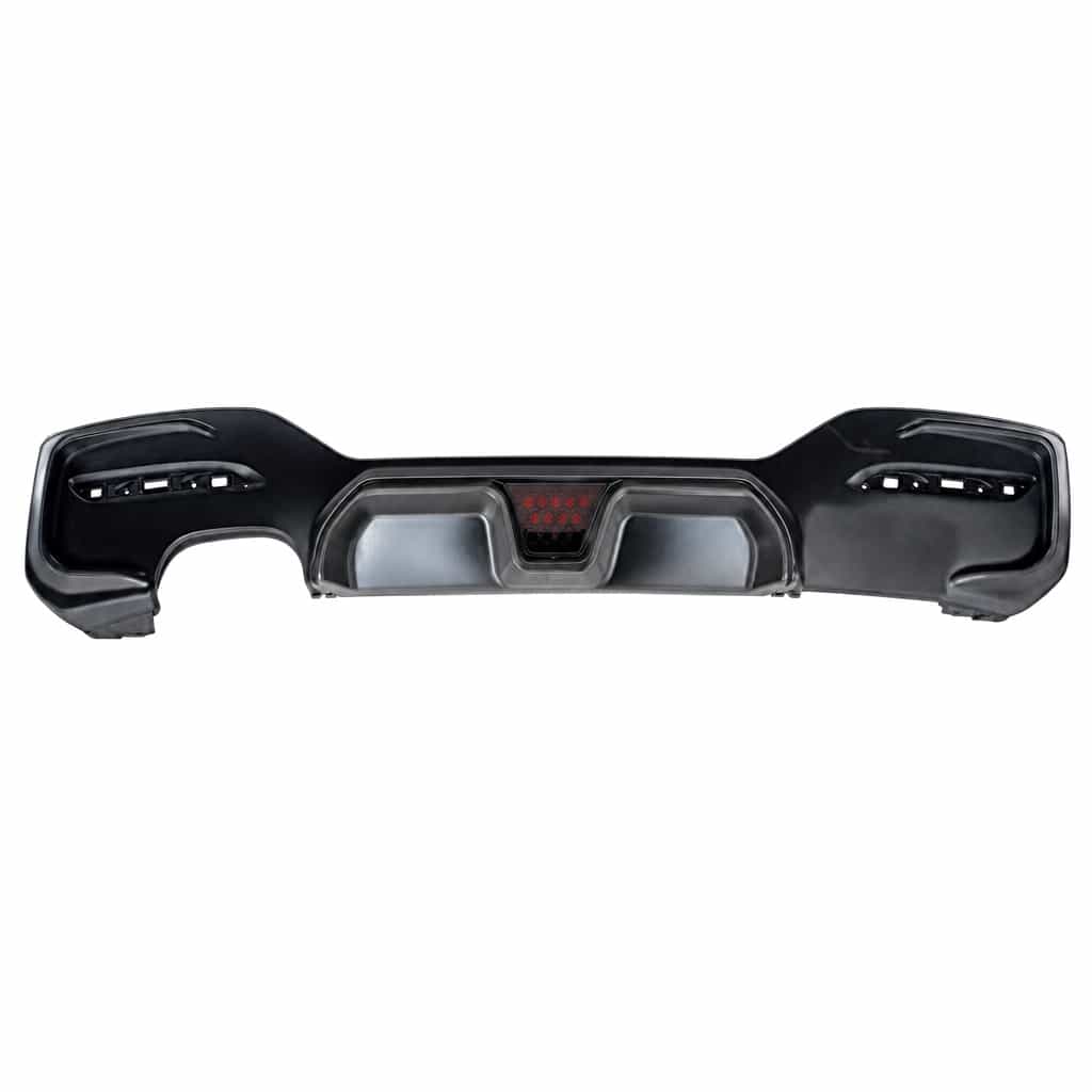 Vicrez CS Rear Diffuser M-Tech Matte Black vz105551 | BMW F20 LCI 2015-2019