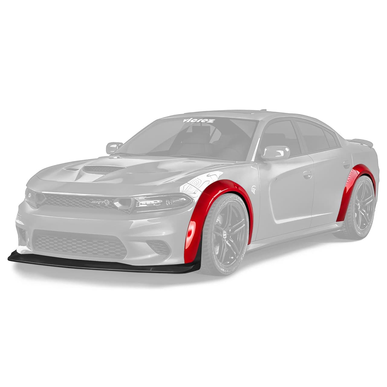 Vicrez Demon Wide Body Fender Flares Kit vz102120 | Dodge Charger 2015-2023