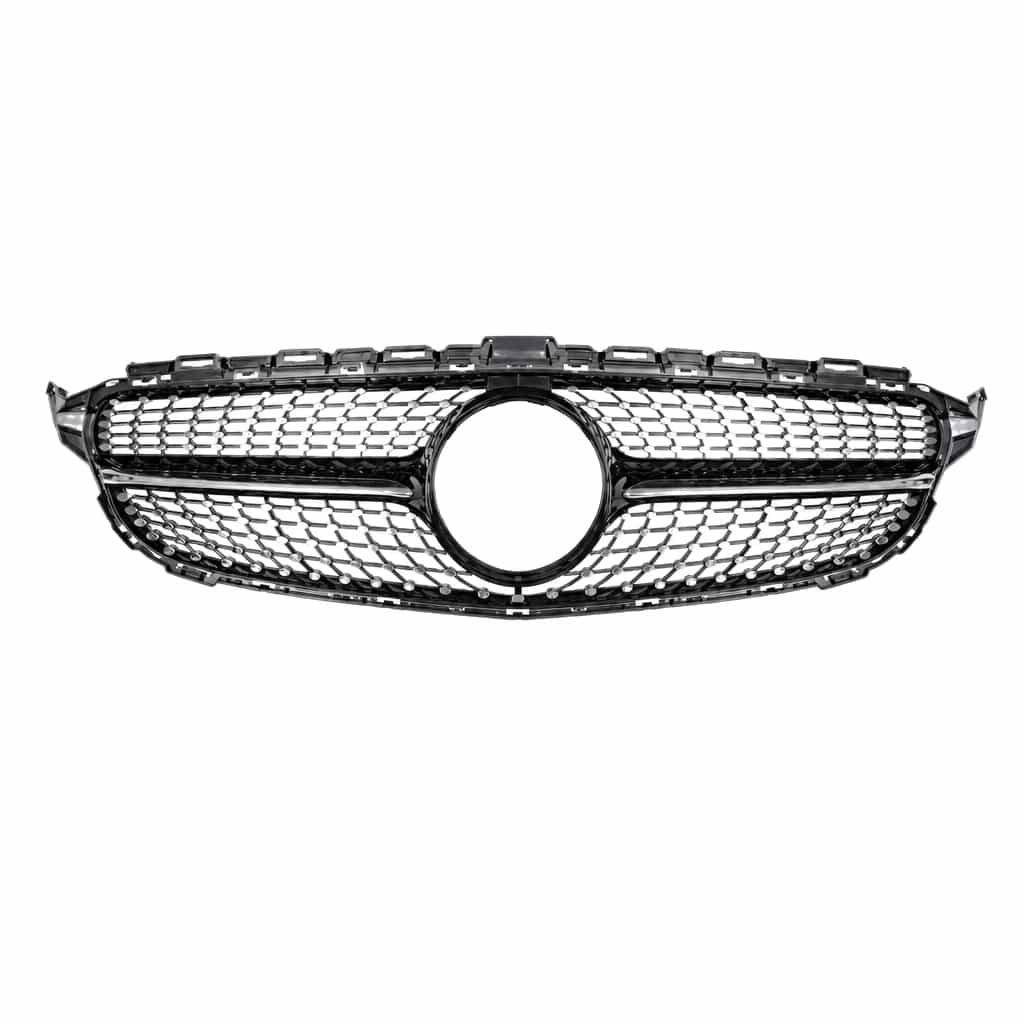 Vicrez Diamond Grille Black vz106129 | Mercedes-Benz C Class 2015-2017