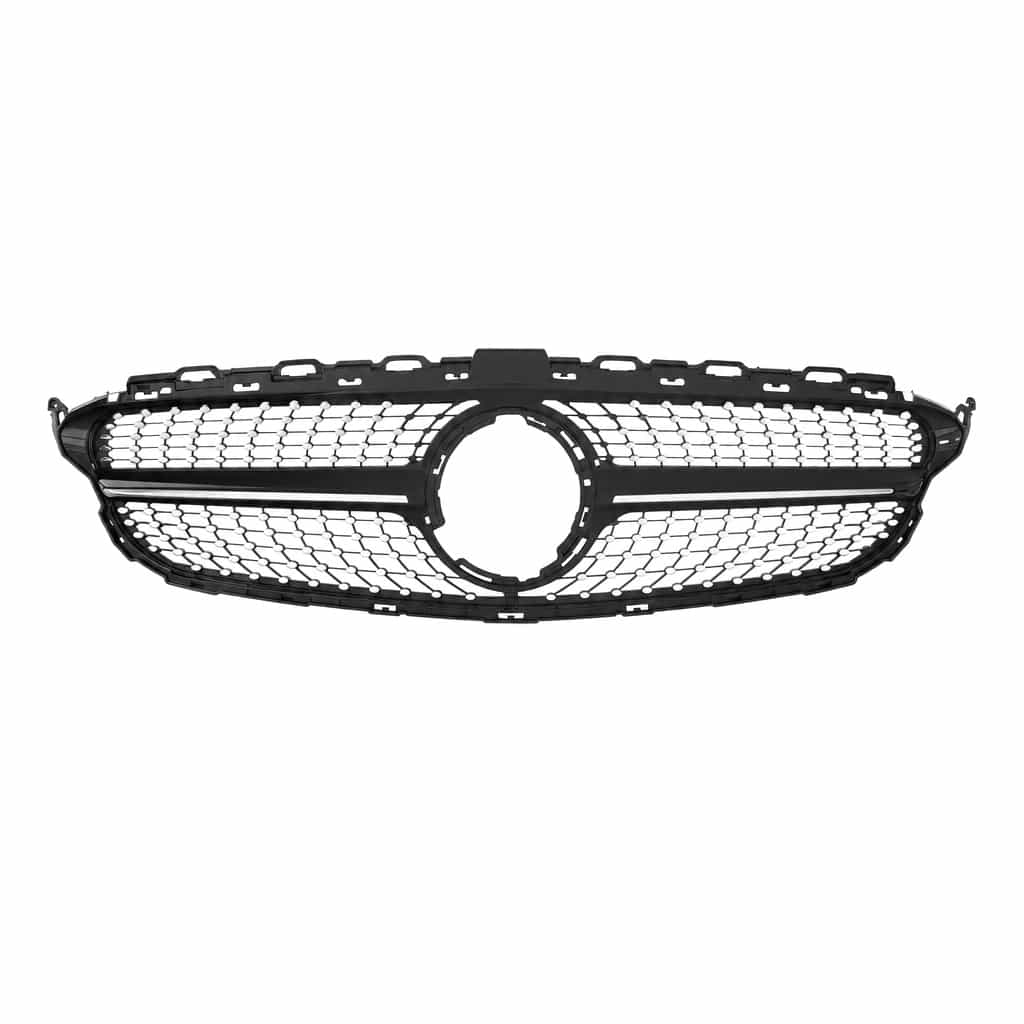 Vicrez Diamond Grille Black vz106170 | Mercedes-Benz C Class 2015-2021