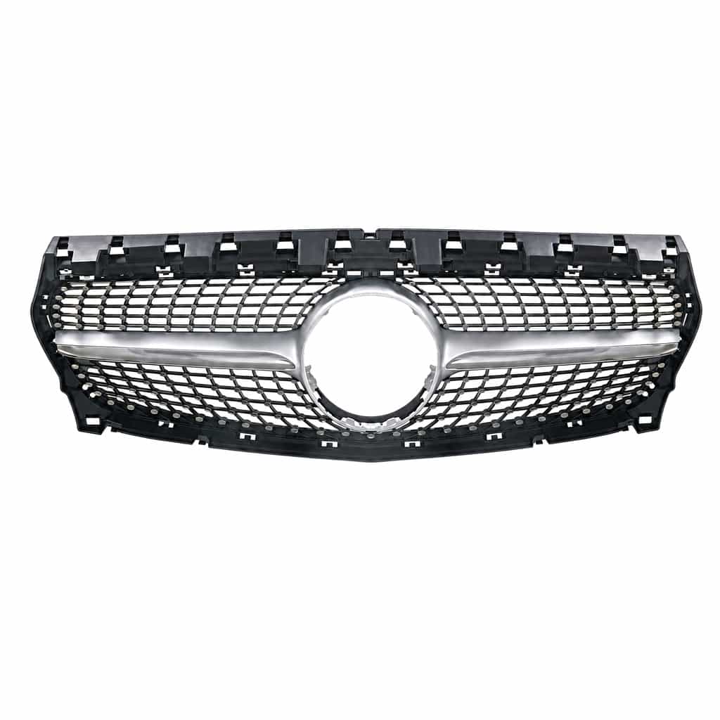 Vicrez Diamond Grille Silver vz106106 | Mercedes-Benz CLA Class W117 2013-2018