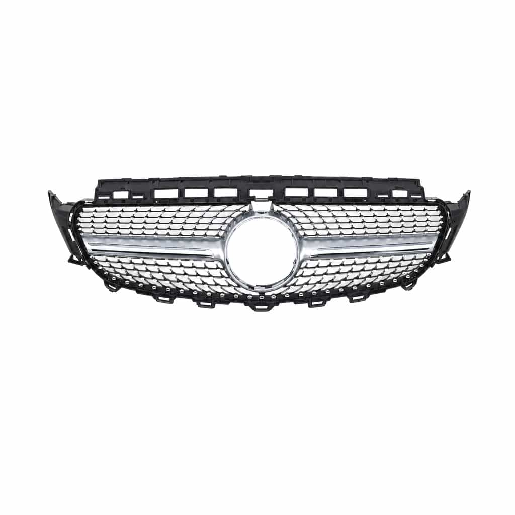 Vicrez Diamond Grille Silver vz106209 | Mercedes-Benz E Class 2017-2023