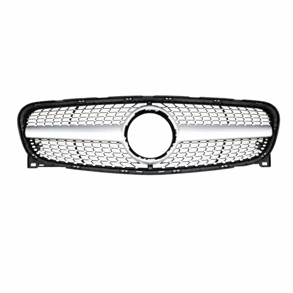Vicrez Diamond Grille Silver vz106314 | Mercedes-Benz GLA Class X156 2015-2020