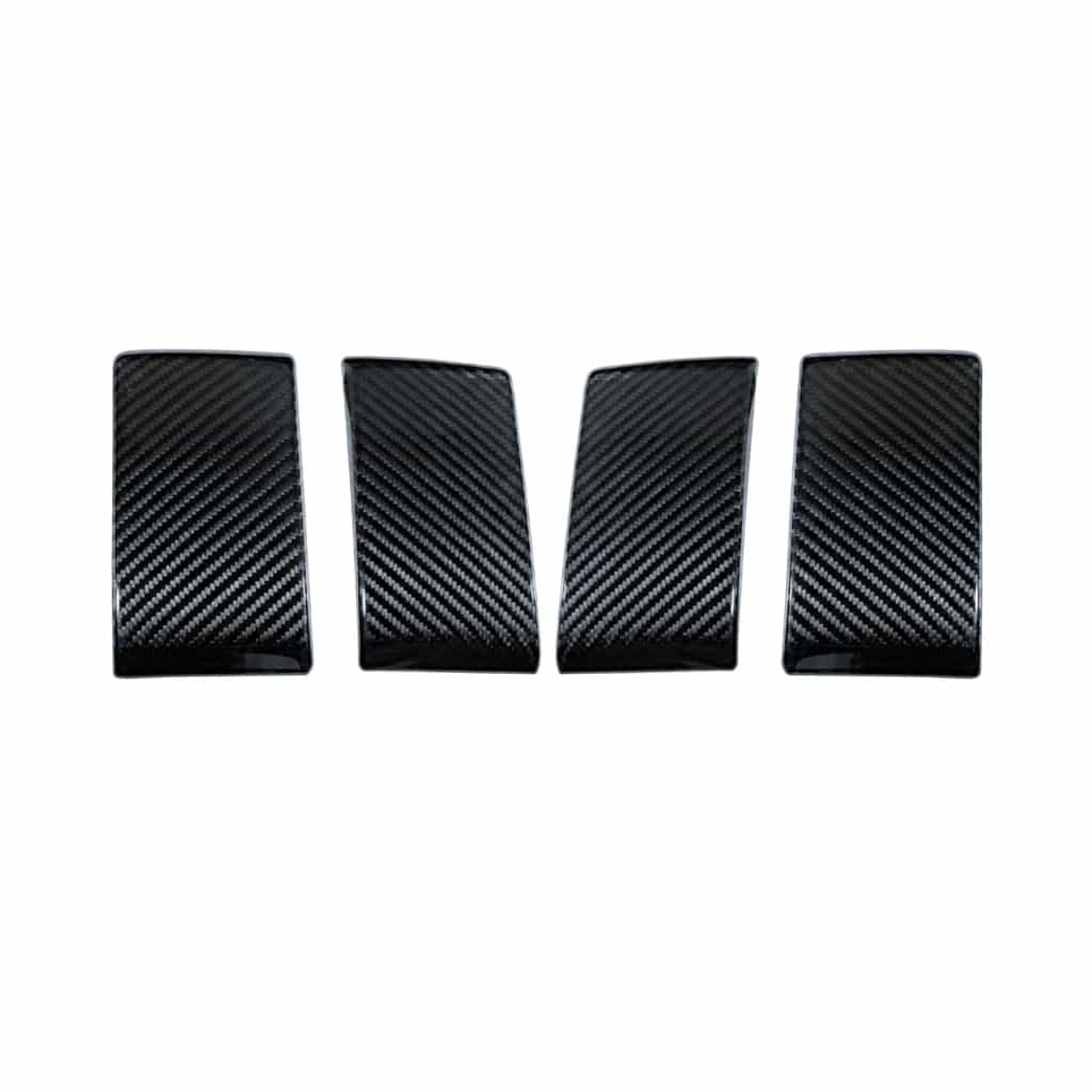 Vicrez Dry Carbon Front And Rear Cover Plate vz106442 | Mercedes-Benz G Class W463 2019-2024