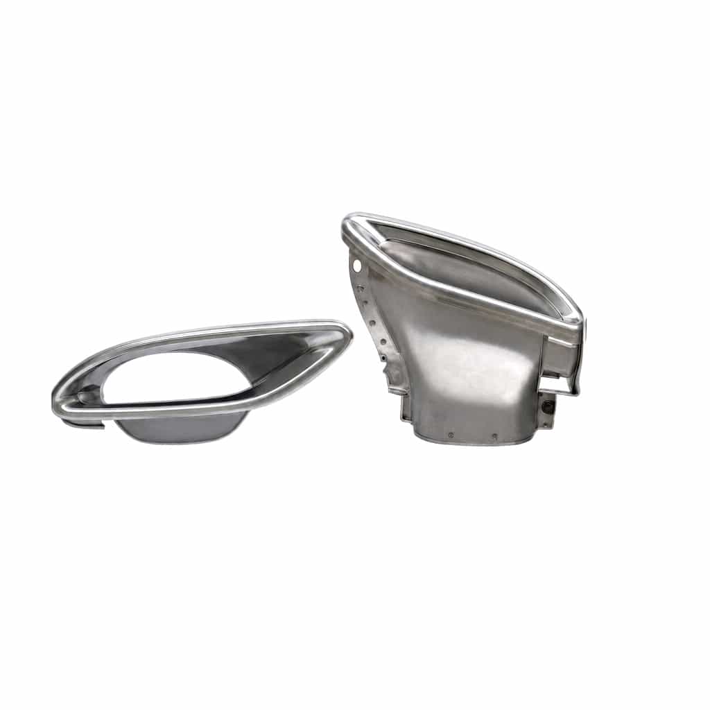 Vicrez E300 Tail Pipe Silver vz106206 | Mercedes-Benz E Class W212 2014-2016