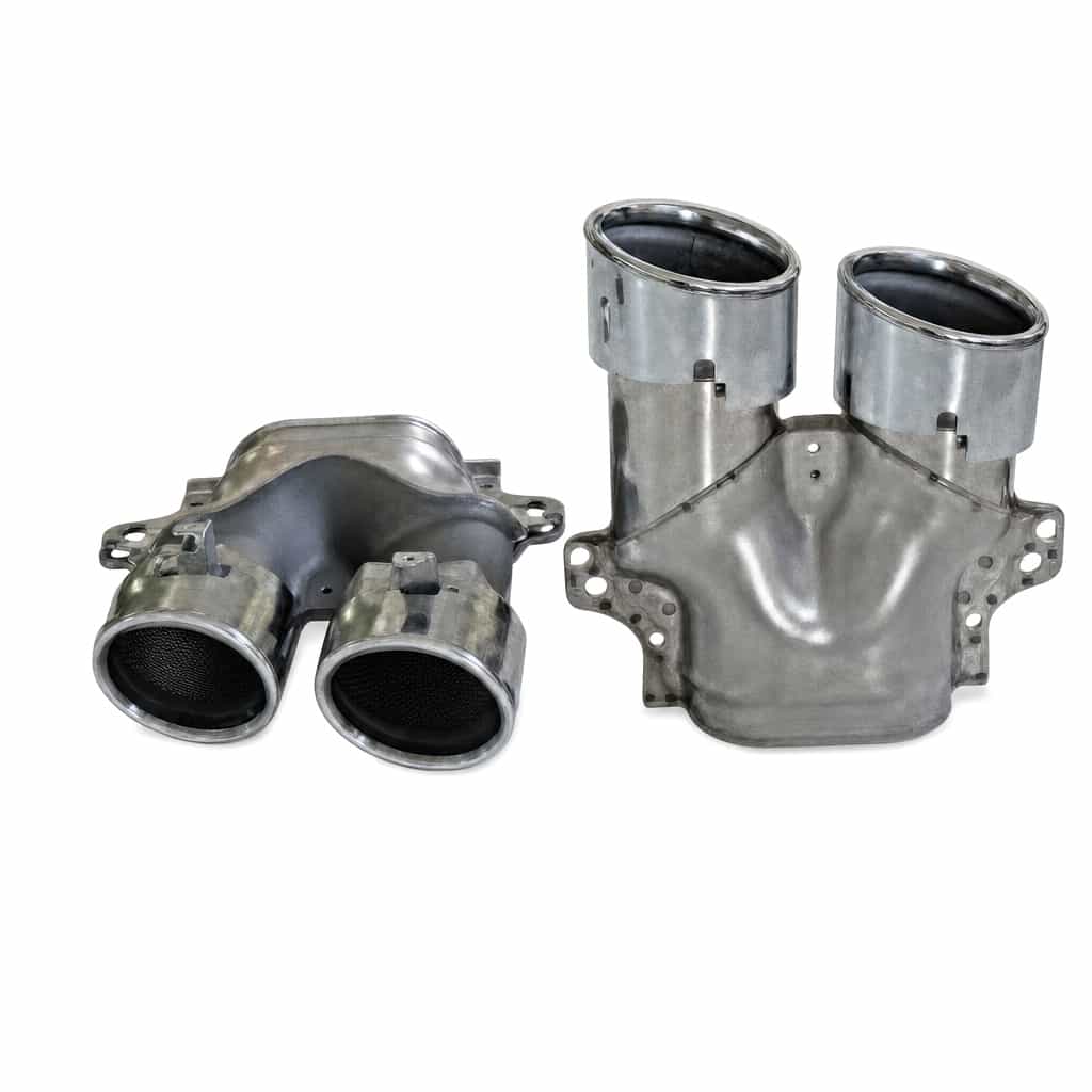 Vicrez E53 Tail Pipe Silver vz106236 | Mercedes-Benz E Class W213/C238 2017-2023