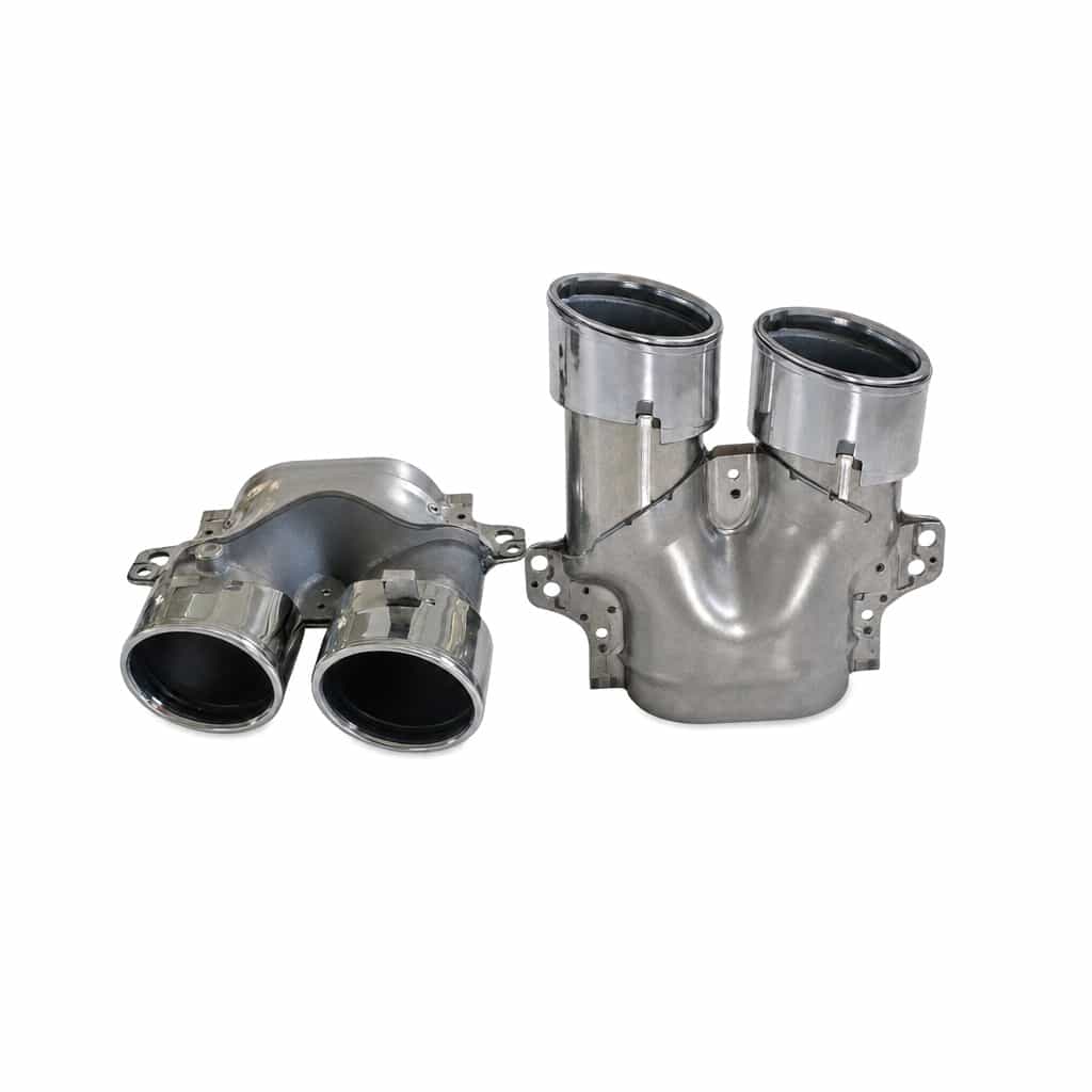 Vicrez E53 Tail Pipe Silver vz106254 | Mercedes-Benz E Class W213 2017-2023