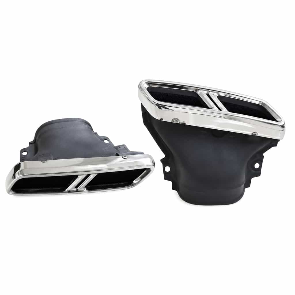 Vicrez E63S Tail Pipe Silver vz106230 | Mercedes-Benz E Class W213 2017-2023