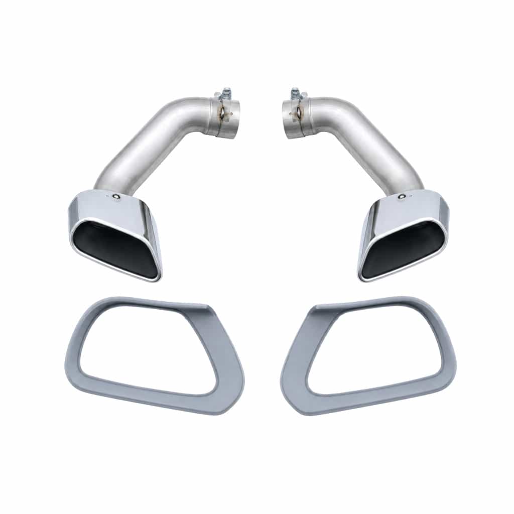 Vicrez E70 X5 Square Tail Pipe Square Trim vz105988 | BMW E70 2007-2013