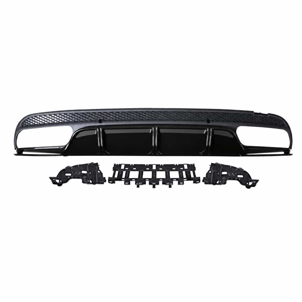 Vicrez Edition 1 Rear Diffuser Gloss Black vz106160 | Mercedes-Benz C Class C63 2015-2021